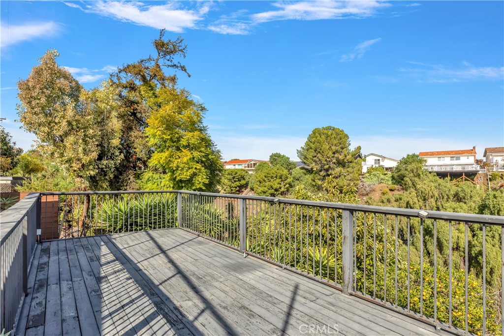 1724 El Rey Road San Pedro, CA 90732 - Photo 46 of 51 a view of a balcony with wooden floor