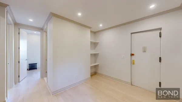 a bathroom with a window