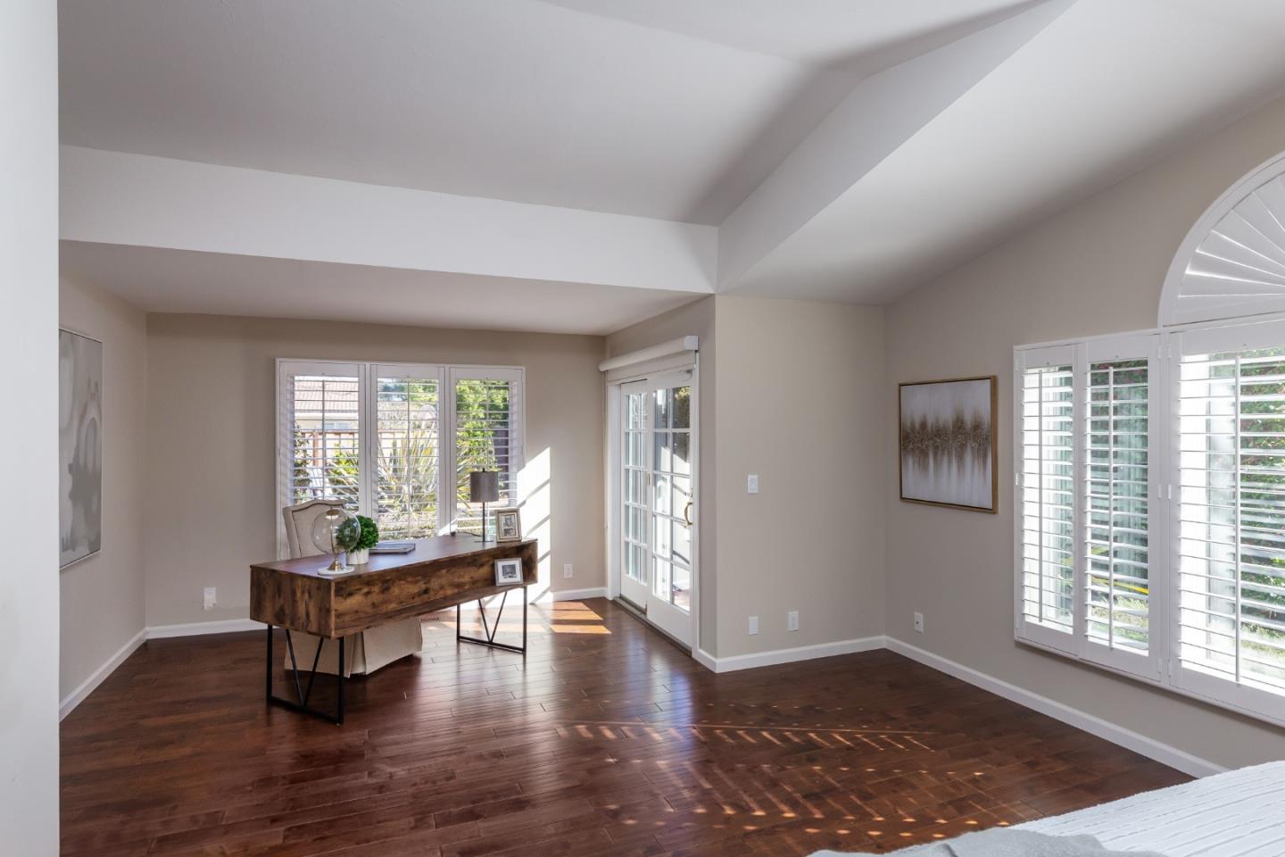 505 Preston Drive Mountain View, CA 94040 - Photo 12 of 23 a living room with furniture and a wooden floor