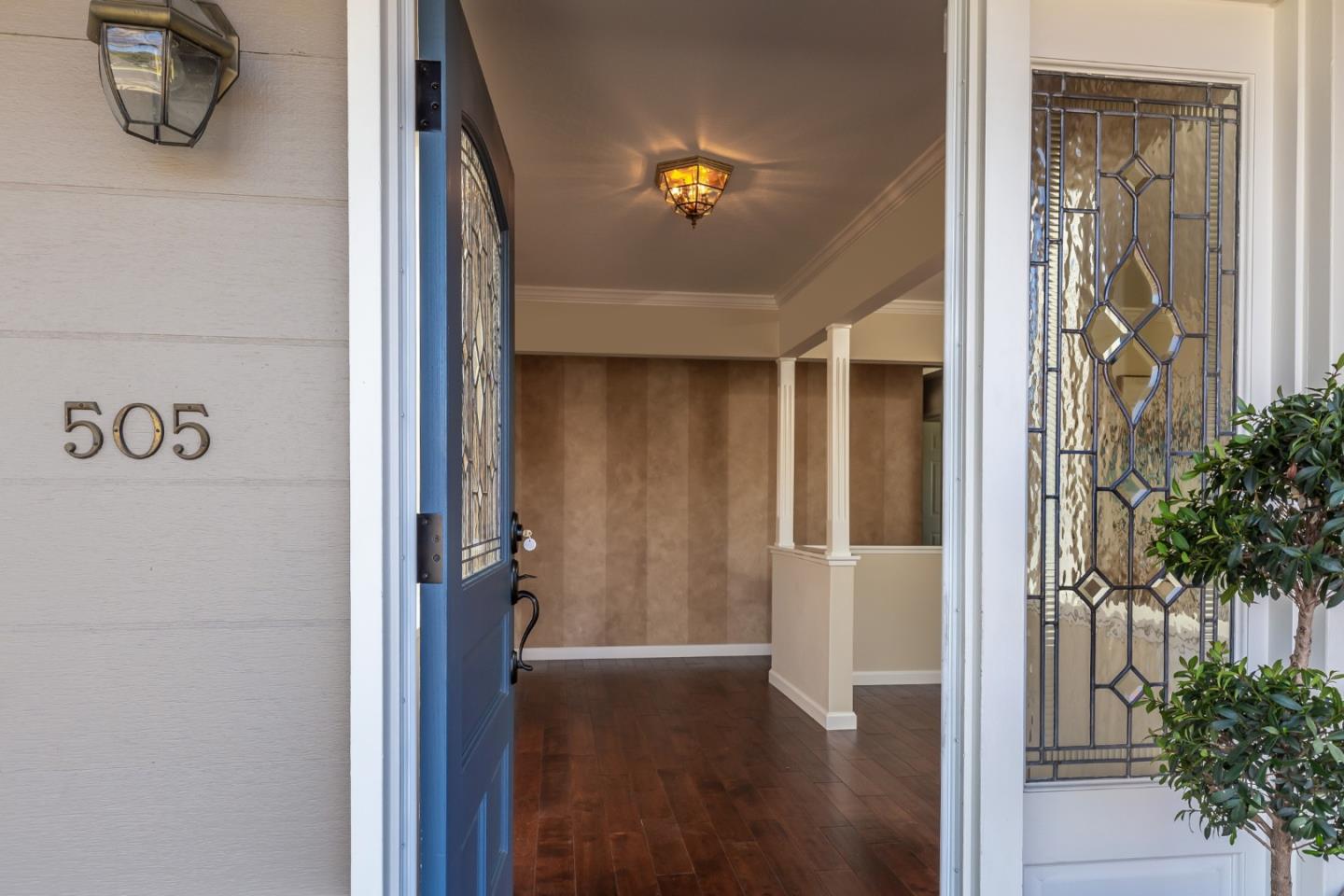505 Preston Drive Mountain View, CA 94040 - Photo 4 of 23 a view of an entryway with a livingroom