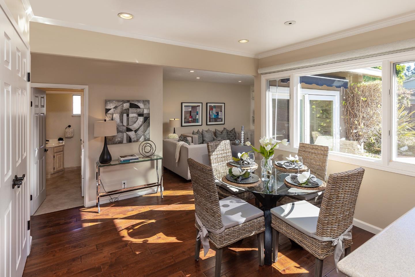 505 Preston Drive Mountain View, CA 94040 - Photo 7 of 23 a view of a livingroom and dining room