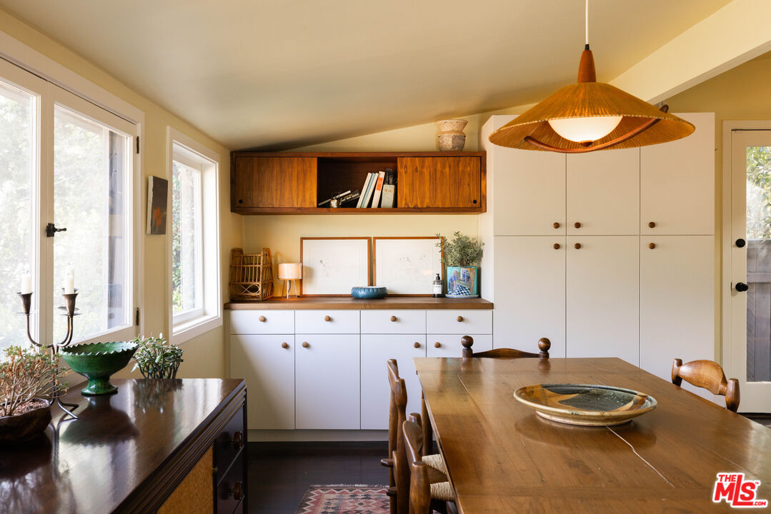 1452 Westerly Terrace Los Angeles, CA 90026 - Photo 24 of 39 a living room with granite countertop furniture and a fireplace