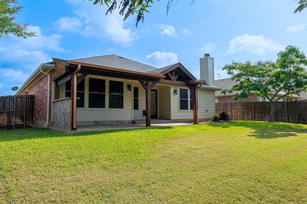 1070 Shepard Lane Lavon, TX 75166 - Photo 26 of 29 a view of a house with a backyard
