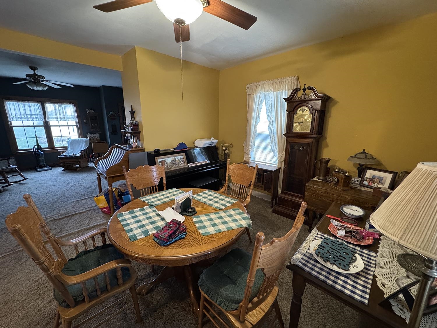 27375 Highway 40 Chadwick, IL 61014 - Photo 12 of 39 a living room with furniture and a fireplace