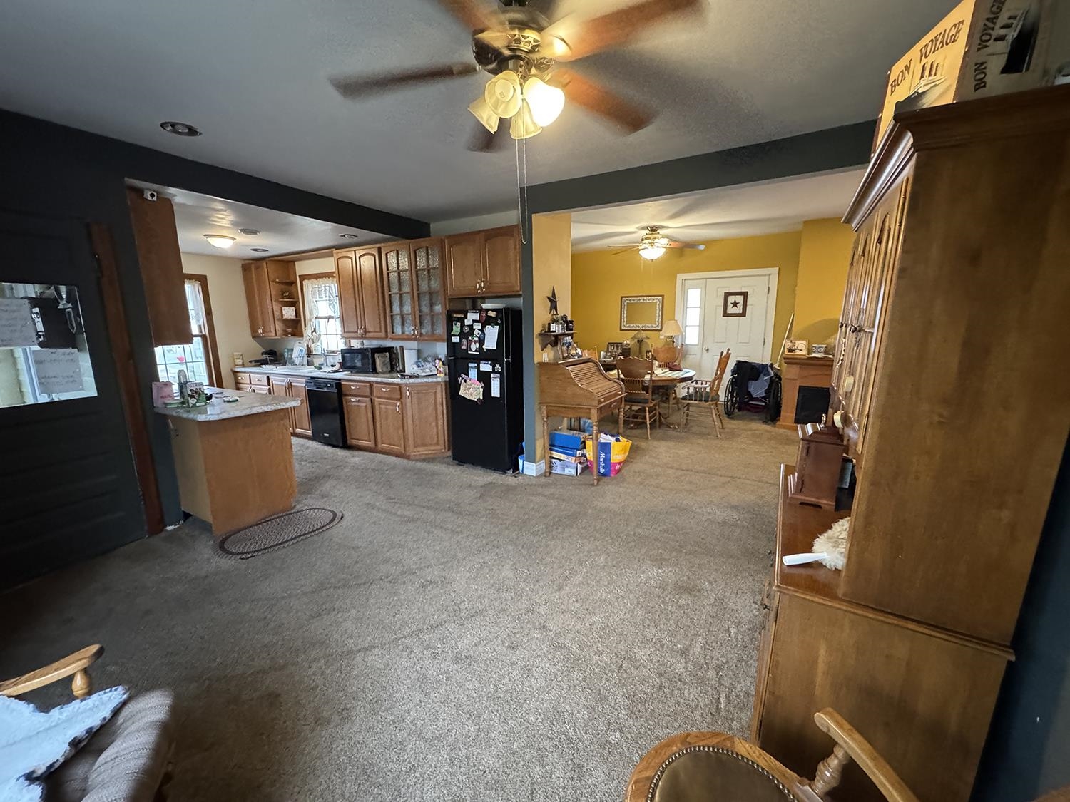 27375 Highway 40 Chadwick, IL 61014 - Photo 13 of 39 a view of a livingroom with furniture and a window