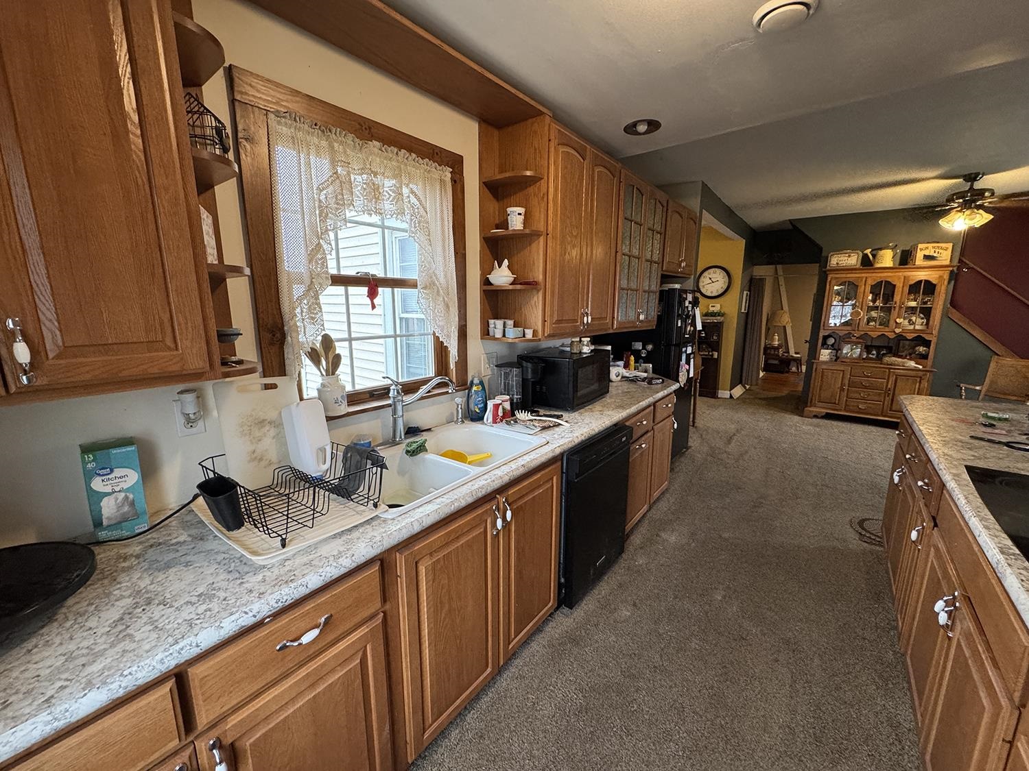 27375 Highway 40 Chadwick, IL 61014 - Photo 17 of 39 a kitchen with lots of counter top space