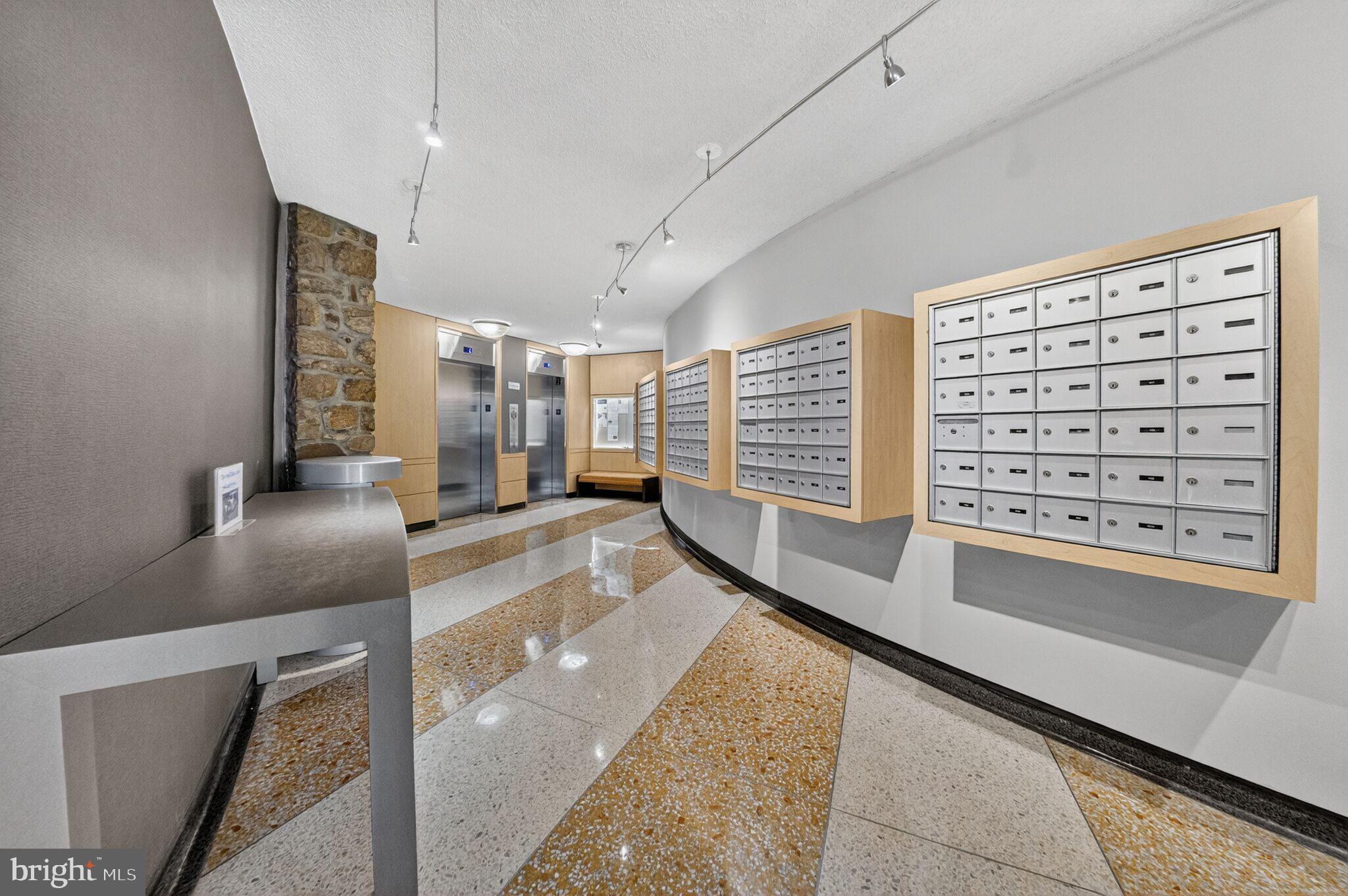 4242 East-West Highway, Unit 714 Chevy Chase, MD 20815 - Photo 4 of 29 Mail area in Lobby