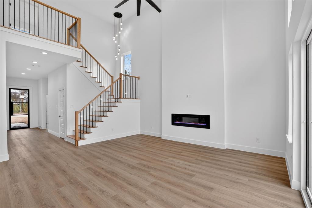 2007 North Montclair Avenue Dallas, TX 75208 - Photo 12 of 25 a view of entryway and hall with wooden floor