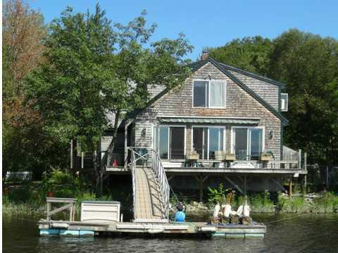 29 Stevens Road Bowdoinham, ME 04008 - Photo 1 of 35 Exterior Front. View from your boat...