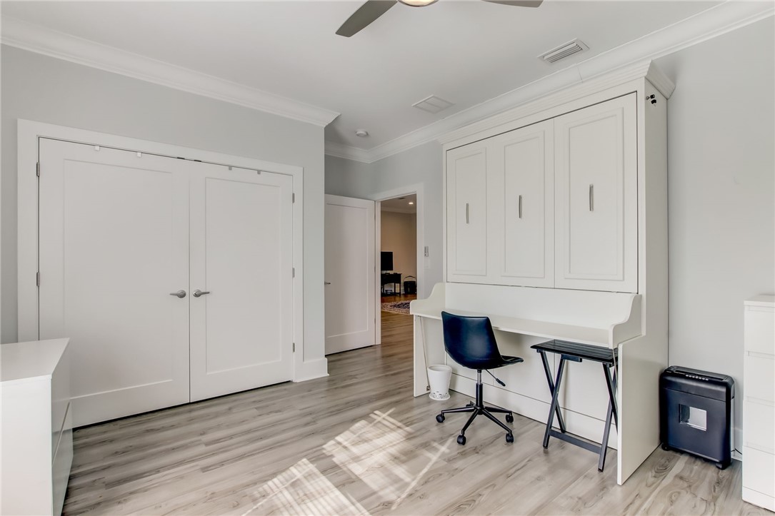521 Bonnieview Road Fernandina Beach, FL 32034 - Photo 27 of 35 a view of workspace with wooden floor