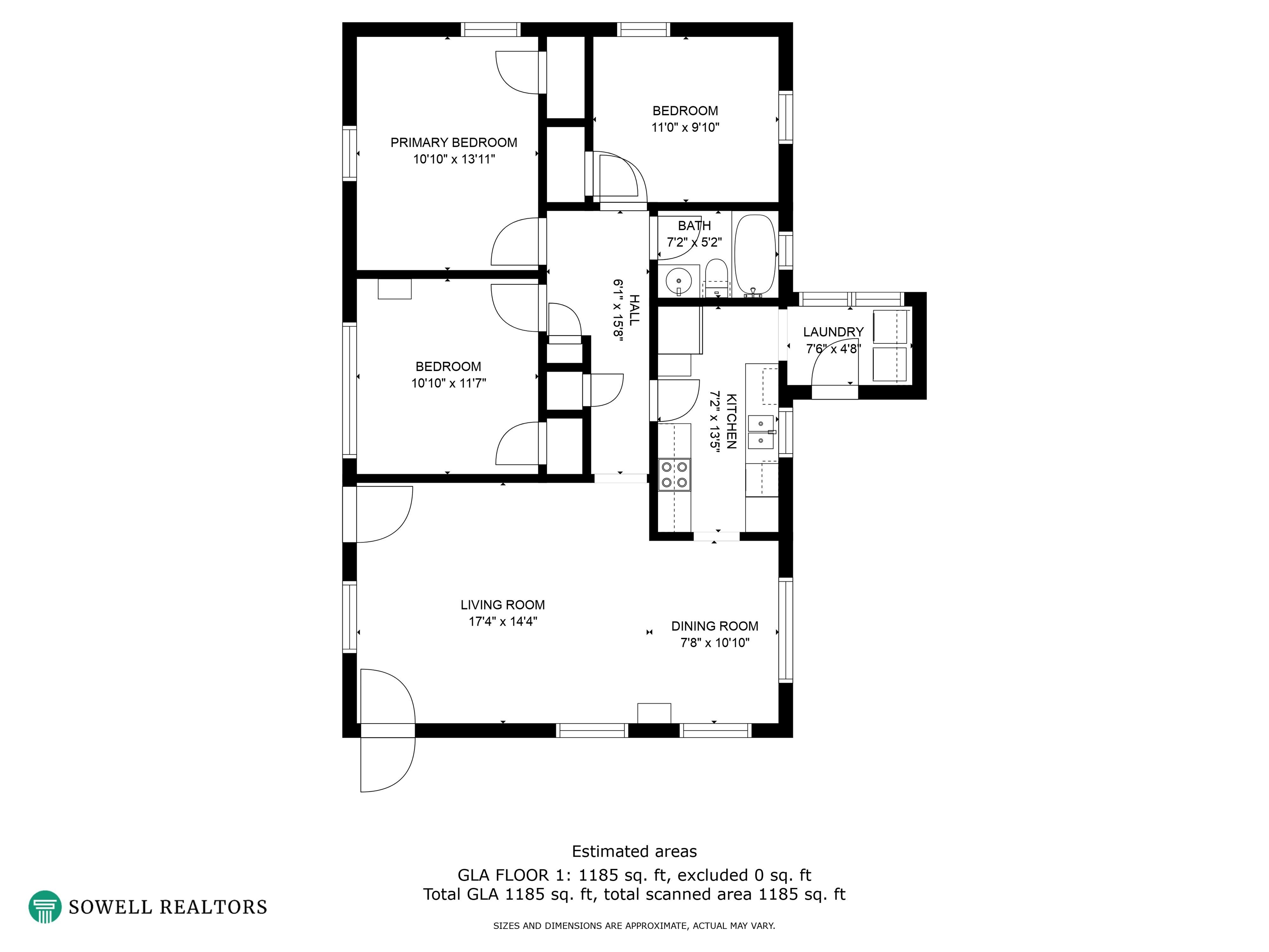 4634 Amboy Road Memphis, TN 38117 - Photo 23 of 23 a picture of a floor plan