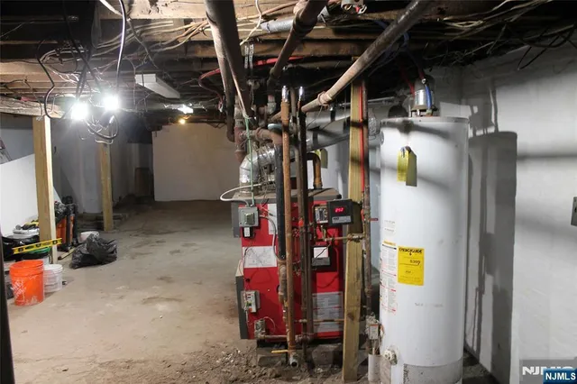 a view of storage and utility room