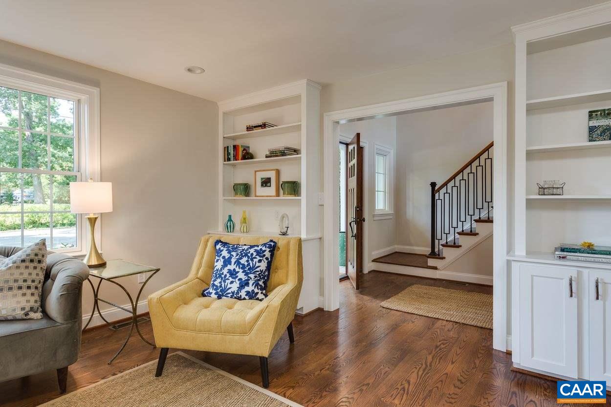 316 Kent Road Charlottesville, VA 22903 - Photo 6 of 47 a bedroom with furniture and a book shelf