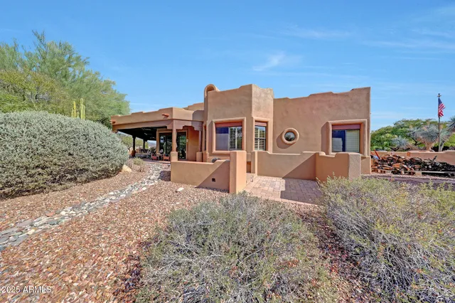 a view of a hallway with living room