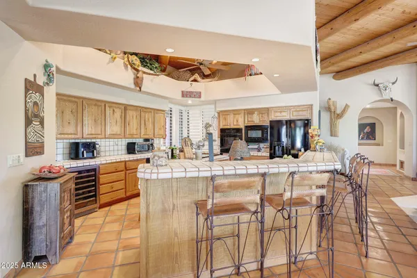 a very nice looking room with a large window