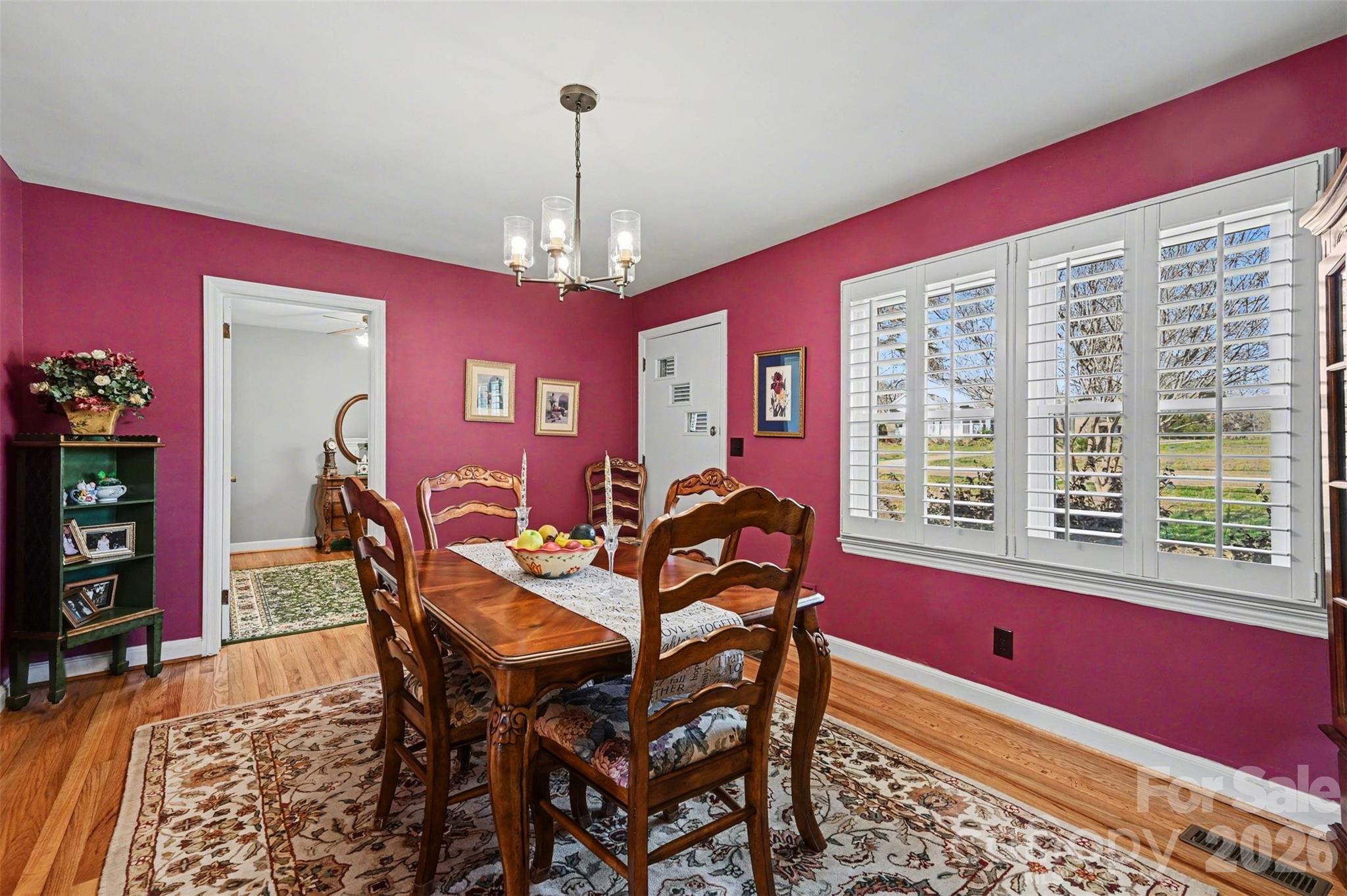 2008 Kings Road Shelby, NC 28150 - Photo 13 of 37 a view of a dining room with furniture window and wooden floor
