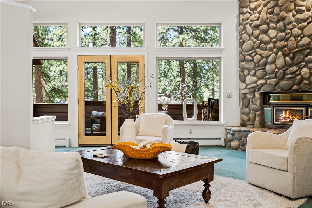 1075 Oxen Road Incline Village, NV 89451 - Photo 2 of 12 a living room with furniture and a large window