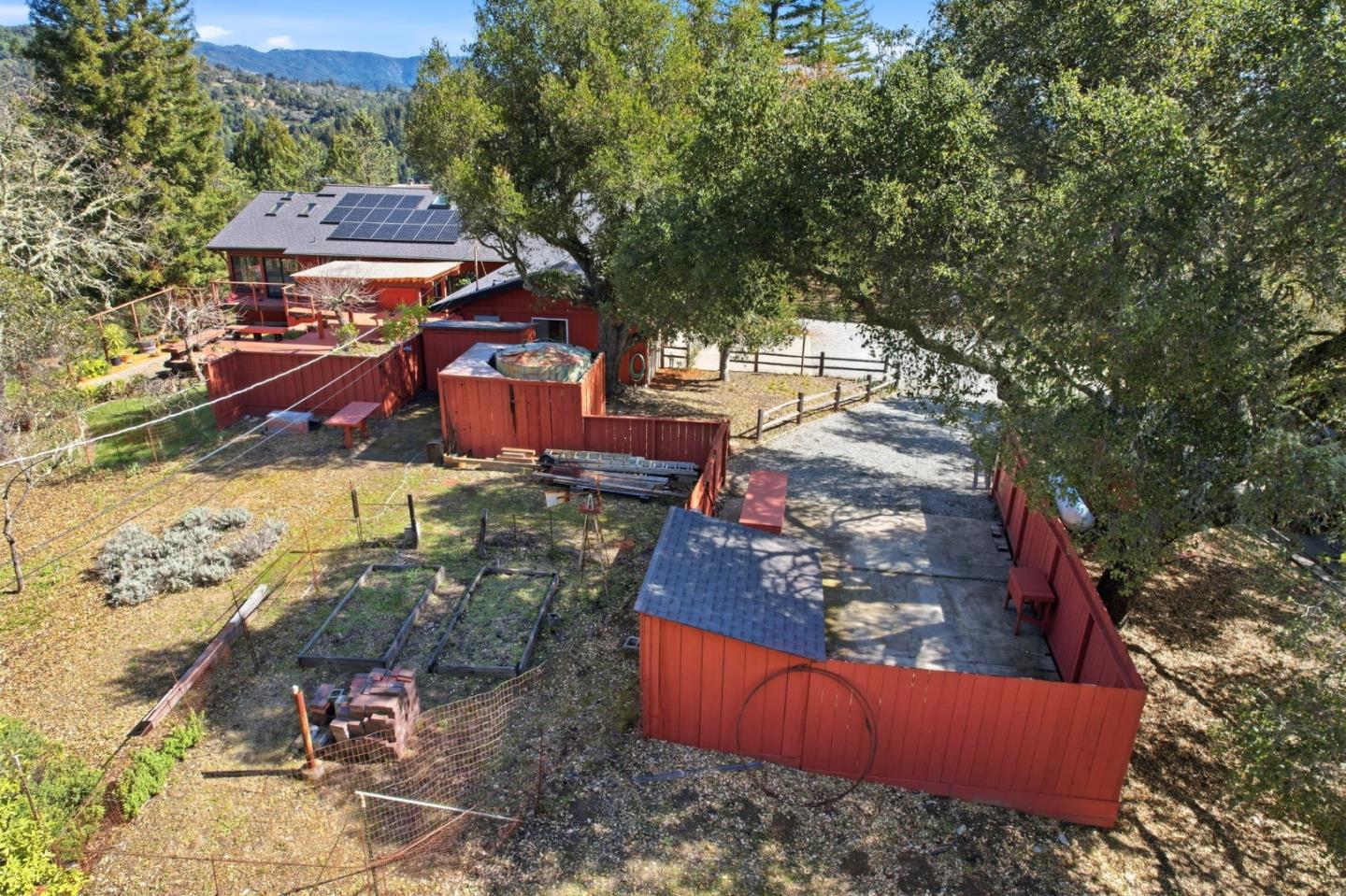 2 No Name Road Los Gatos, CA 95033 - Photo 31 of 37 an aerial view of a house with outdoor space