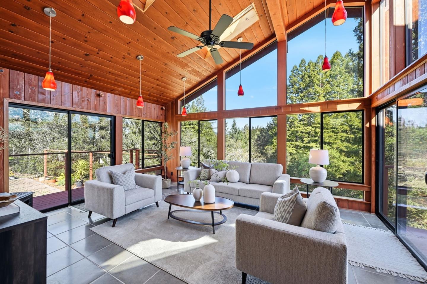 2 No Name Road Los Gatos, CA 95033 - Photo 6 of 37 a living room with furniture and a large window