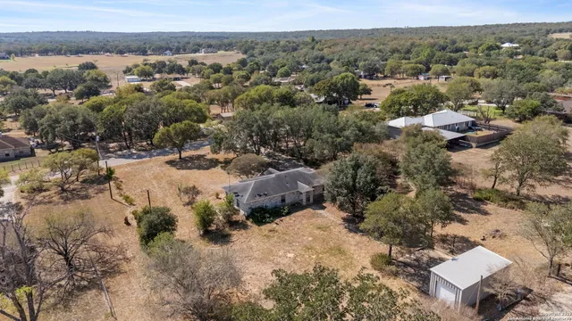an aerial view of city