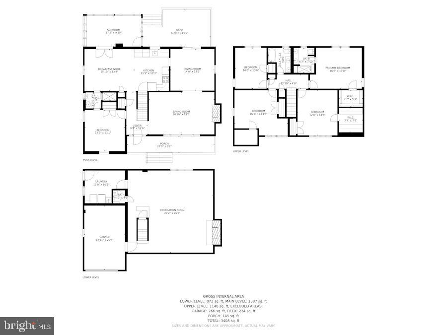 3402 Saul Road Kensington, MD 20895 - Photo 51 of 54 Floorplan