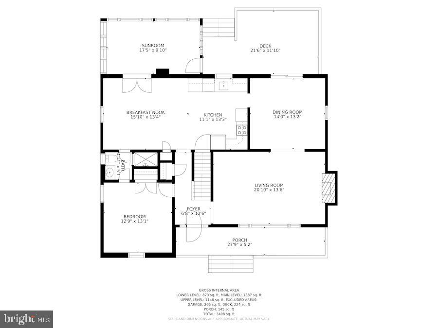 3402 Saul Road Kensington, MD 20895 - Photo 54 of 54 Floorplan