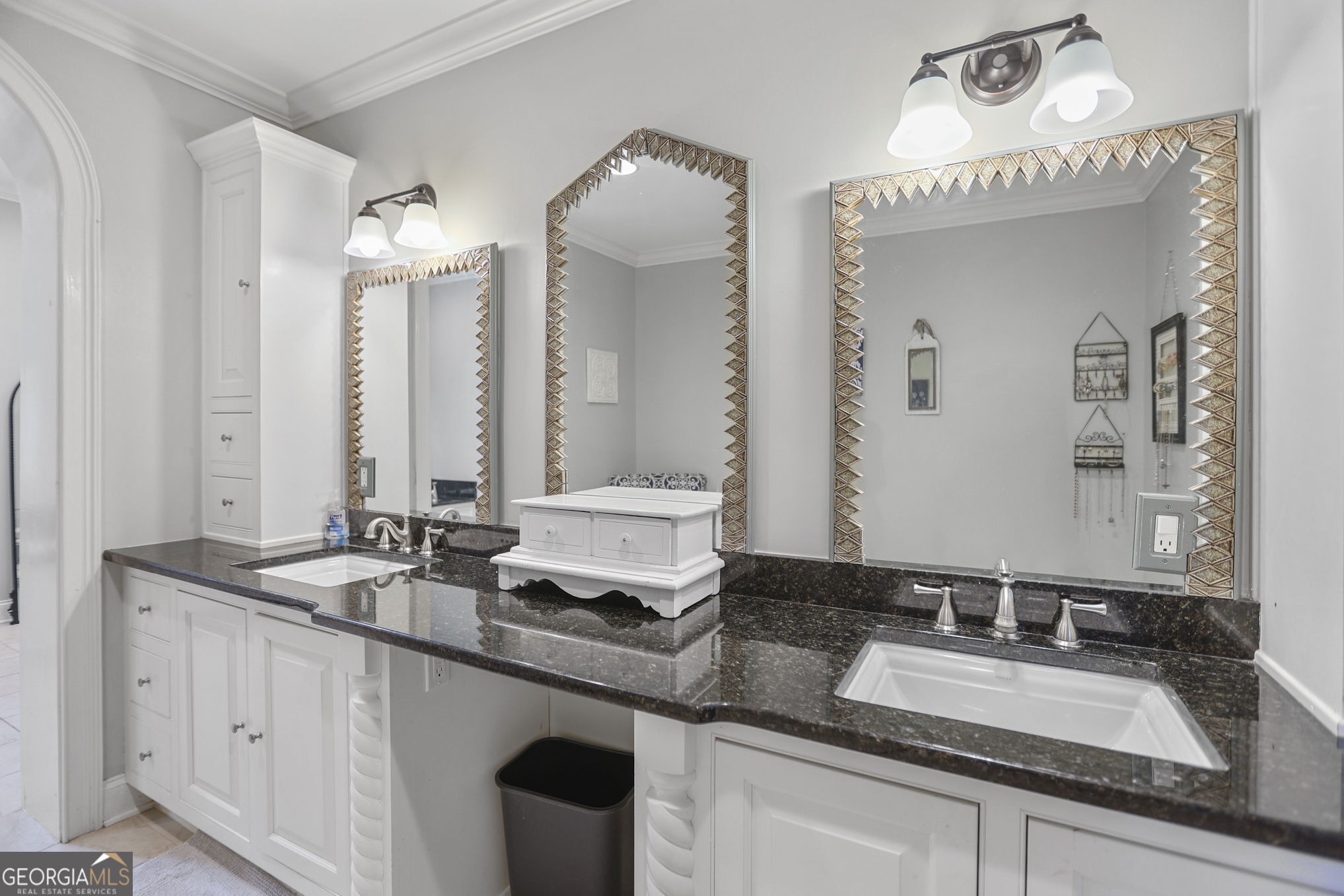 420 Ridgecrest Road LaGrange, GA 30240 - Photo 22 of 48 a bathroom with a sink and a mirror