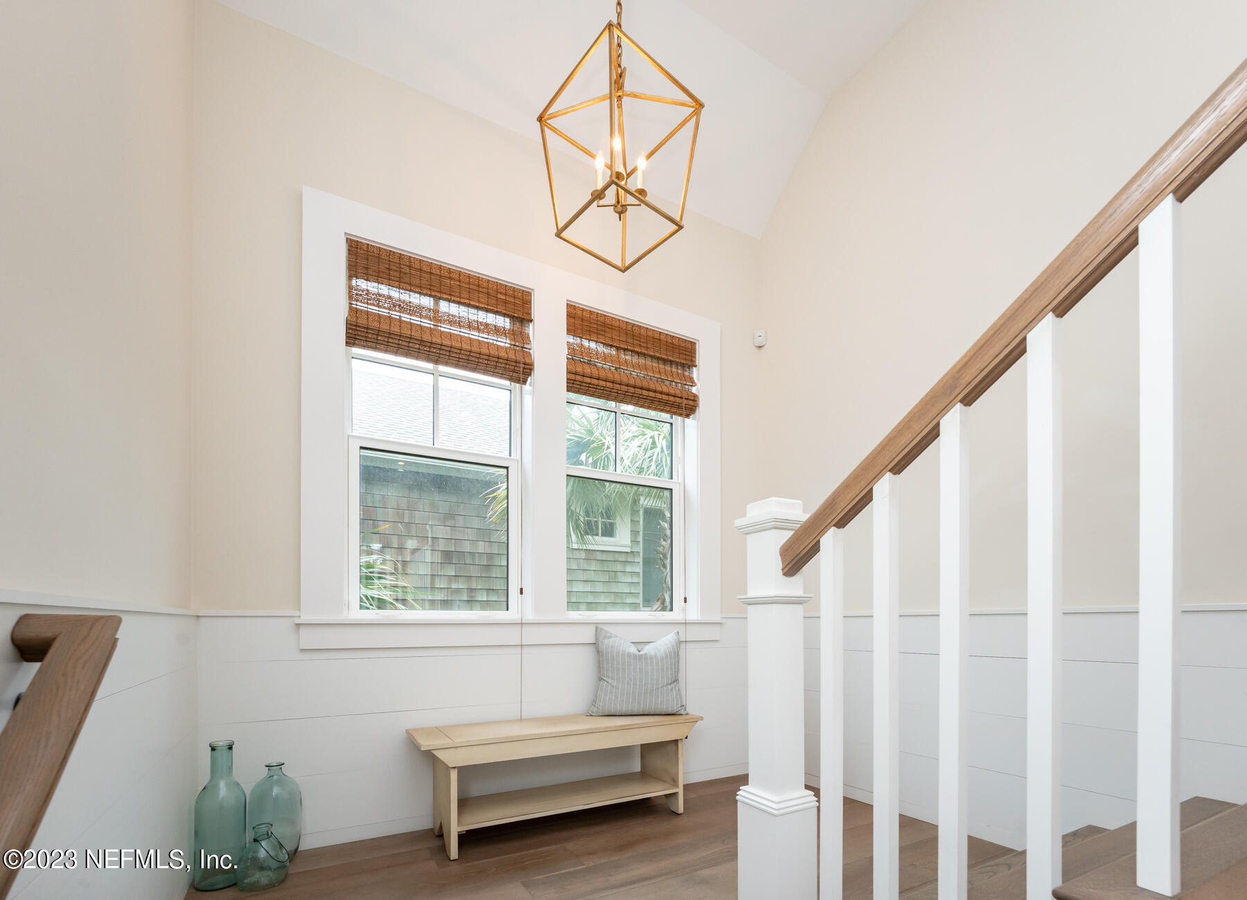 357 11th Street Atlantic Beach, FL 32233 - Photo 18 of 47 a bathroom with a window and a fan