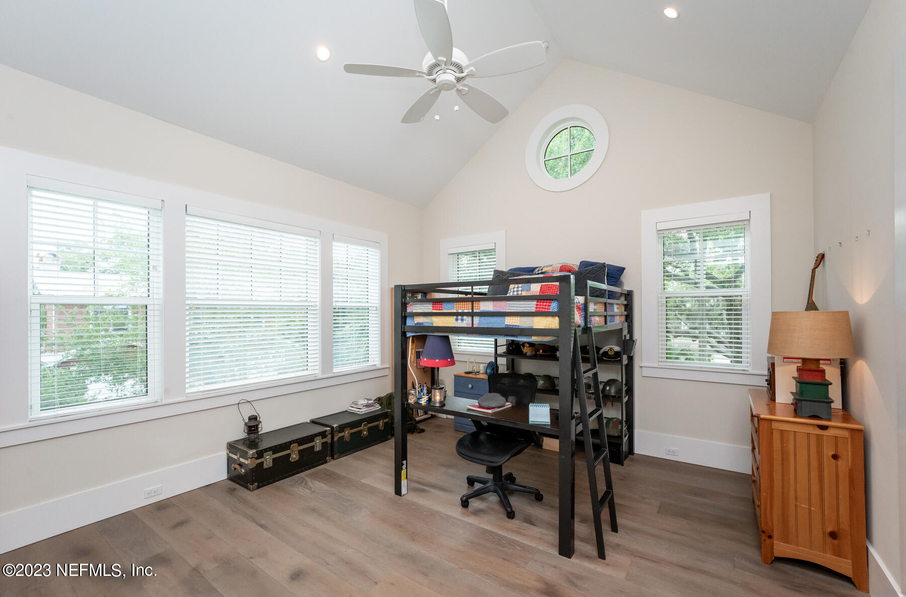 357 11th Street Atlantic Beach, FL 32233 - Photo 26 of 47 a view of a workspace with furniture and a window