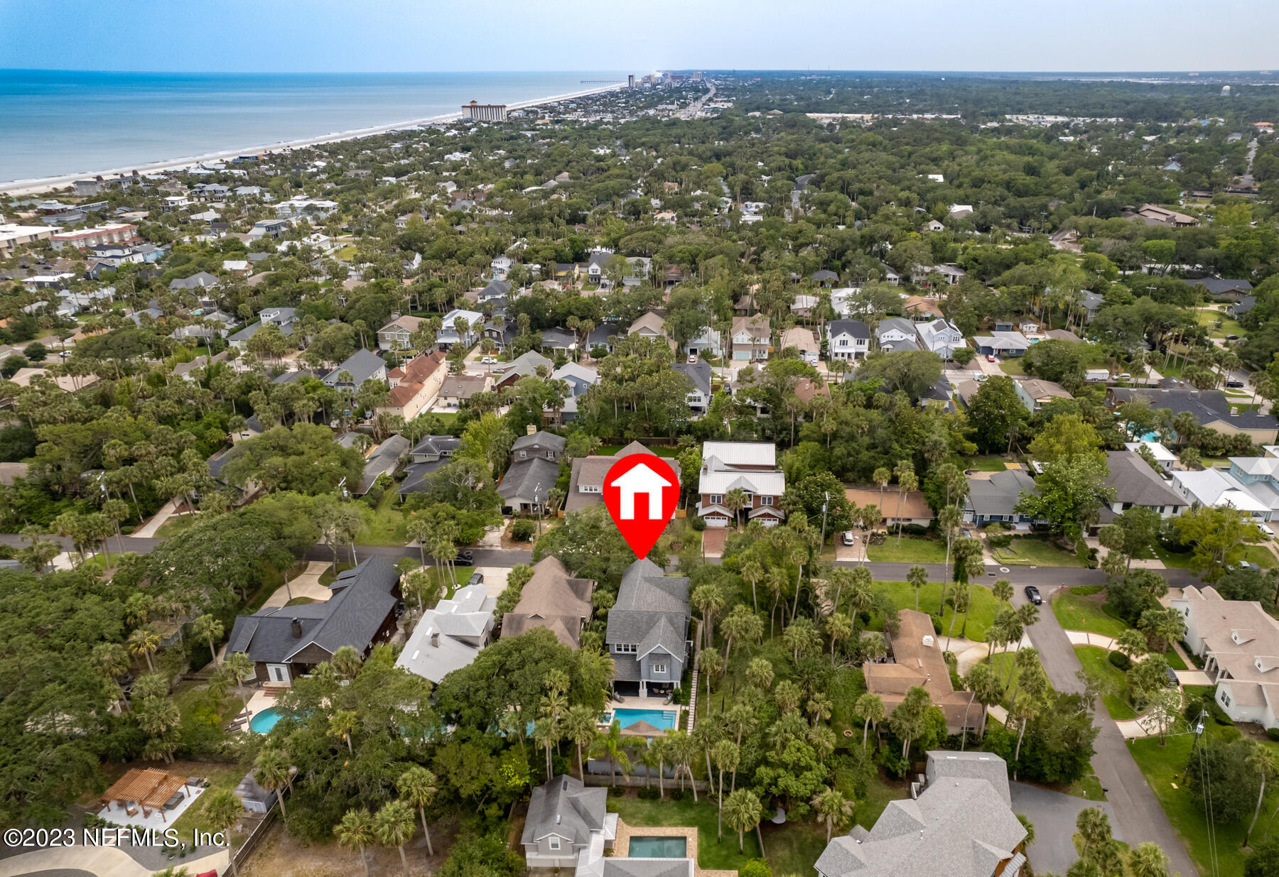 357 11th Street Atlantic Beach, FL 32233 - Photo 47 of 47 view of city and mountain
