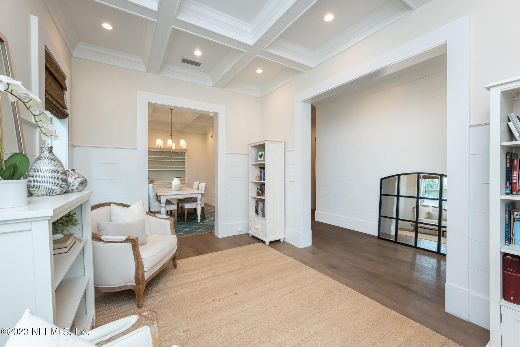 357 11th Street Atlantic Beach, FL 32233 - Photo 5 of 47 a bedroom with furniture and a wooden floor