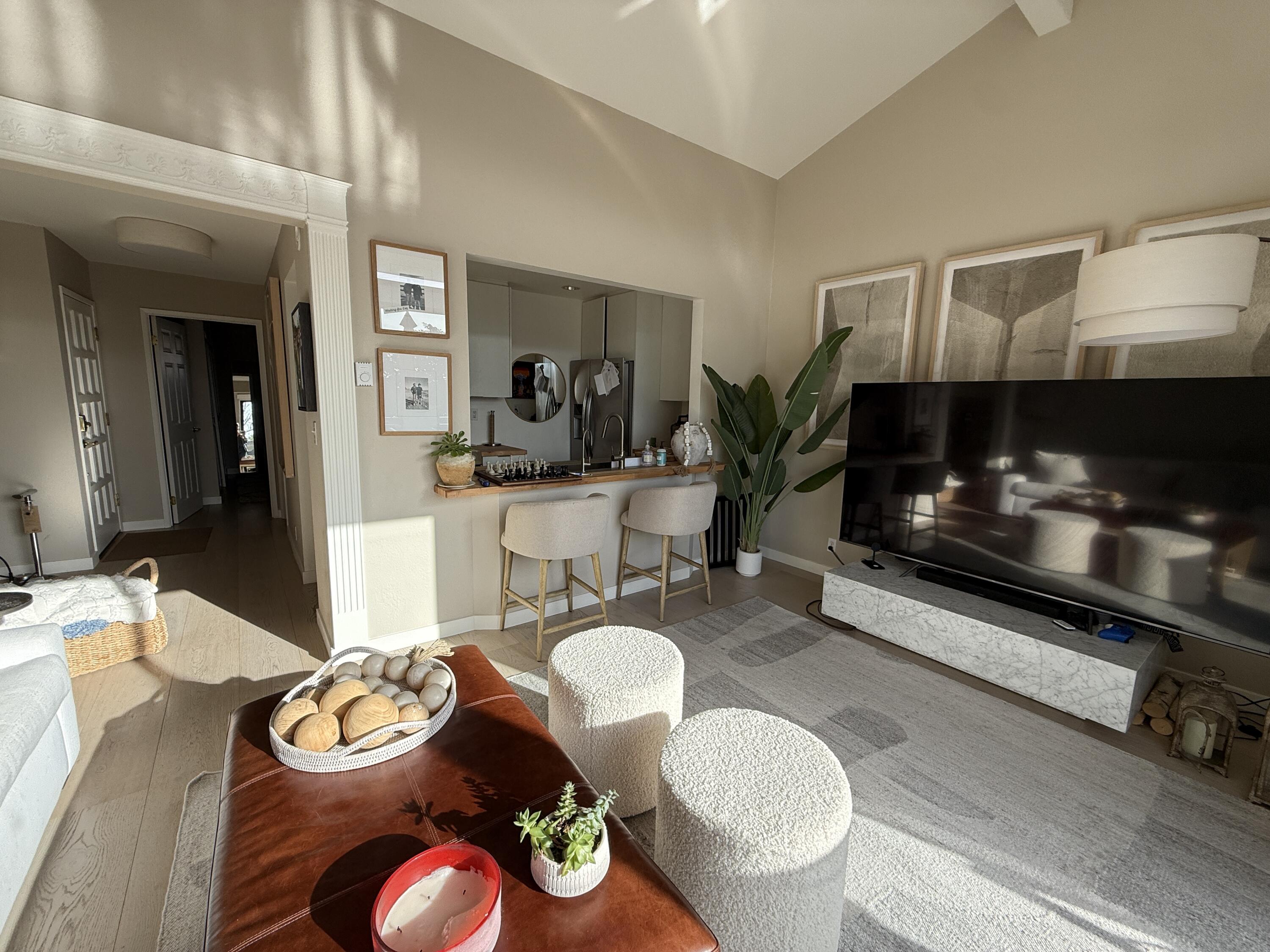 3375 Foothill Road, Unit 632 Carpinteria, CA 93013 - Photo 2 of 6 Living to kitchen