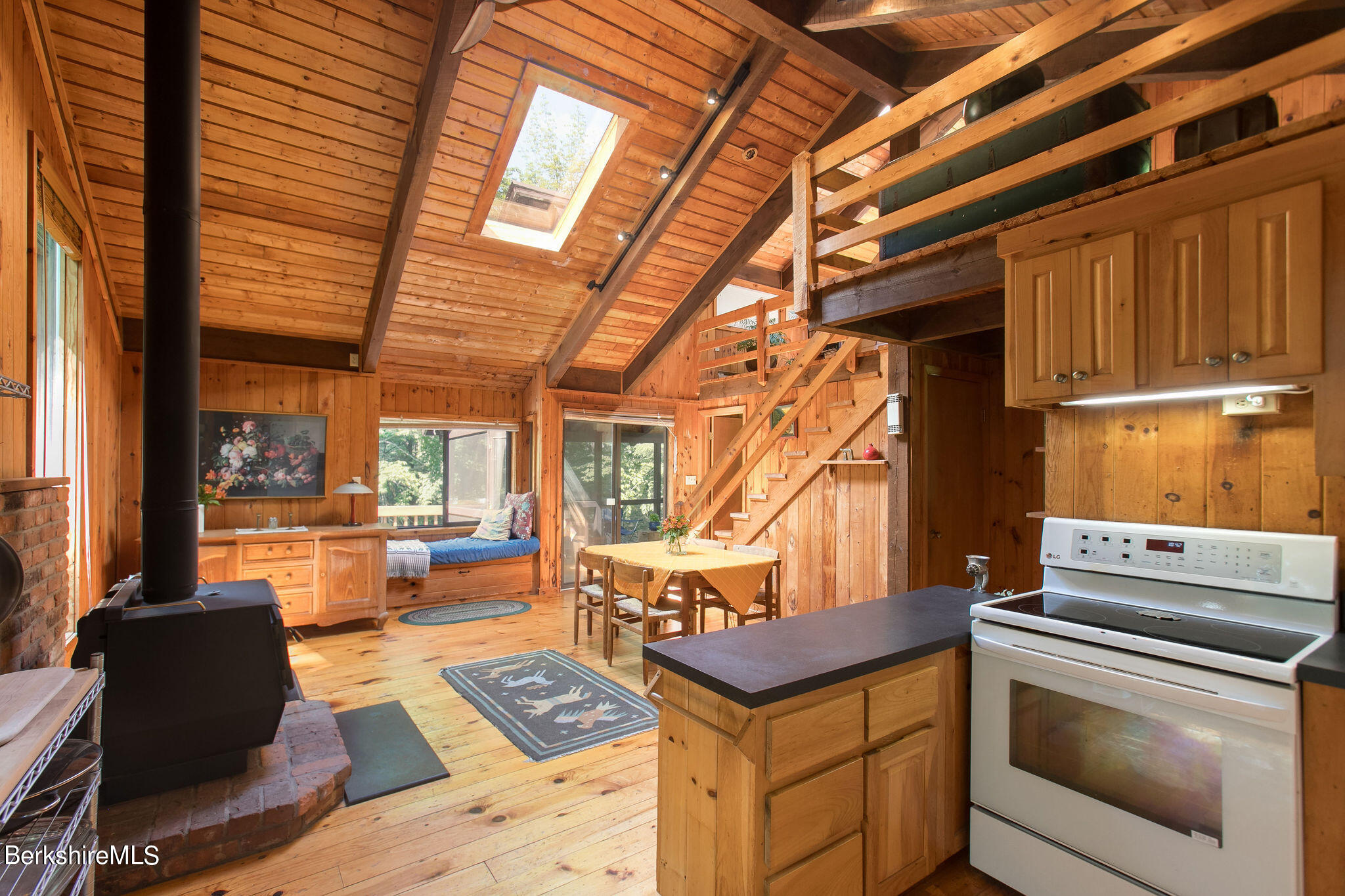 1955 Algerie Road Otis, MA 01029 - Photo 6 of 25 Kitchen/Living/Dining