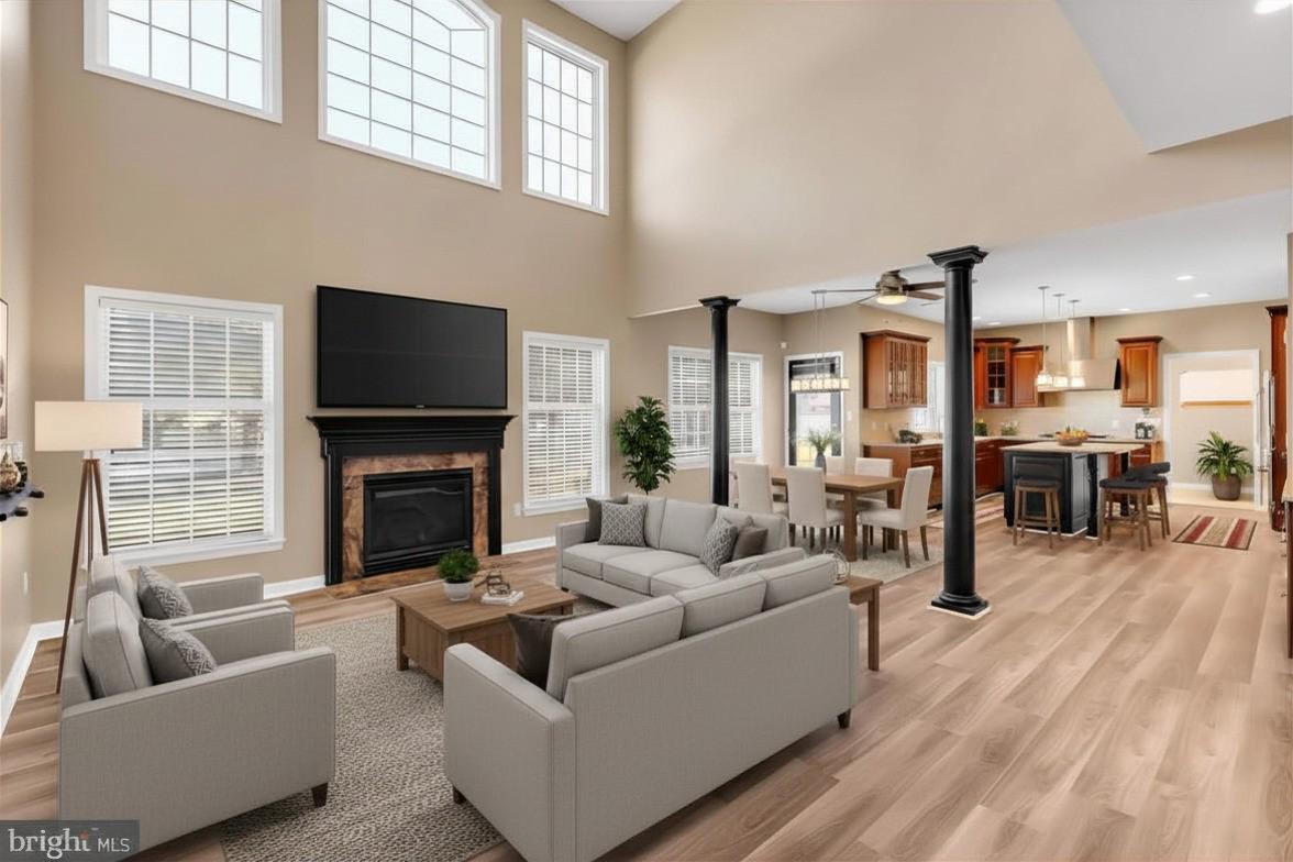 5903 Morgans Way Salisbury, MD 21801 - Photo 17 of 88 Spacious open concept living. VIRTUALLY STAGED