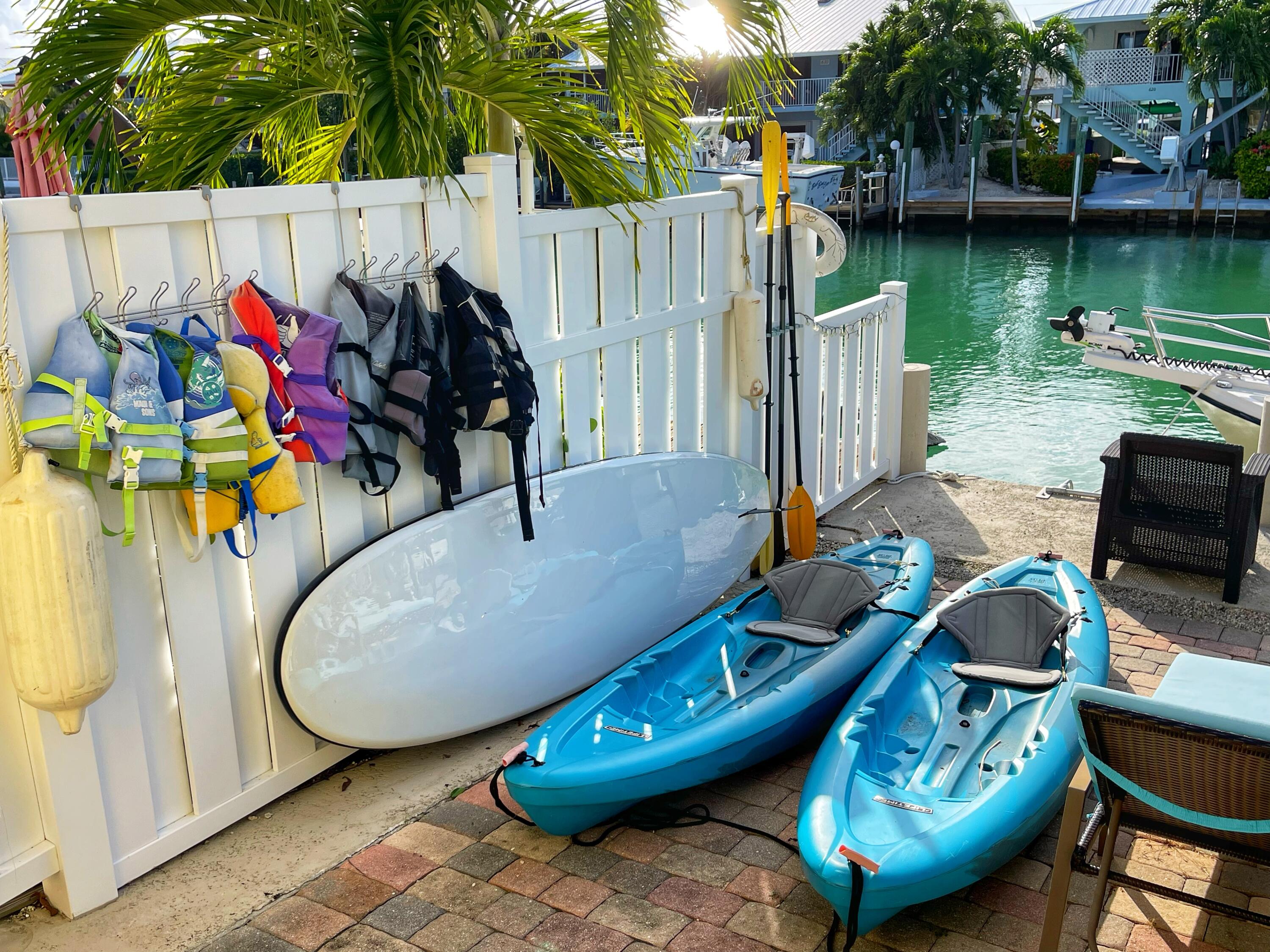 611 8th Street Key Colony Beach, FL 33051 - Photo 15 of 36 Kayaks/Paddleboard