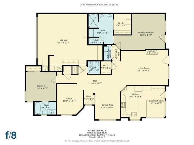 $988,000 | 7530 Morevern Circle, San Jose, CA 95135