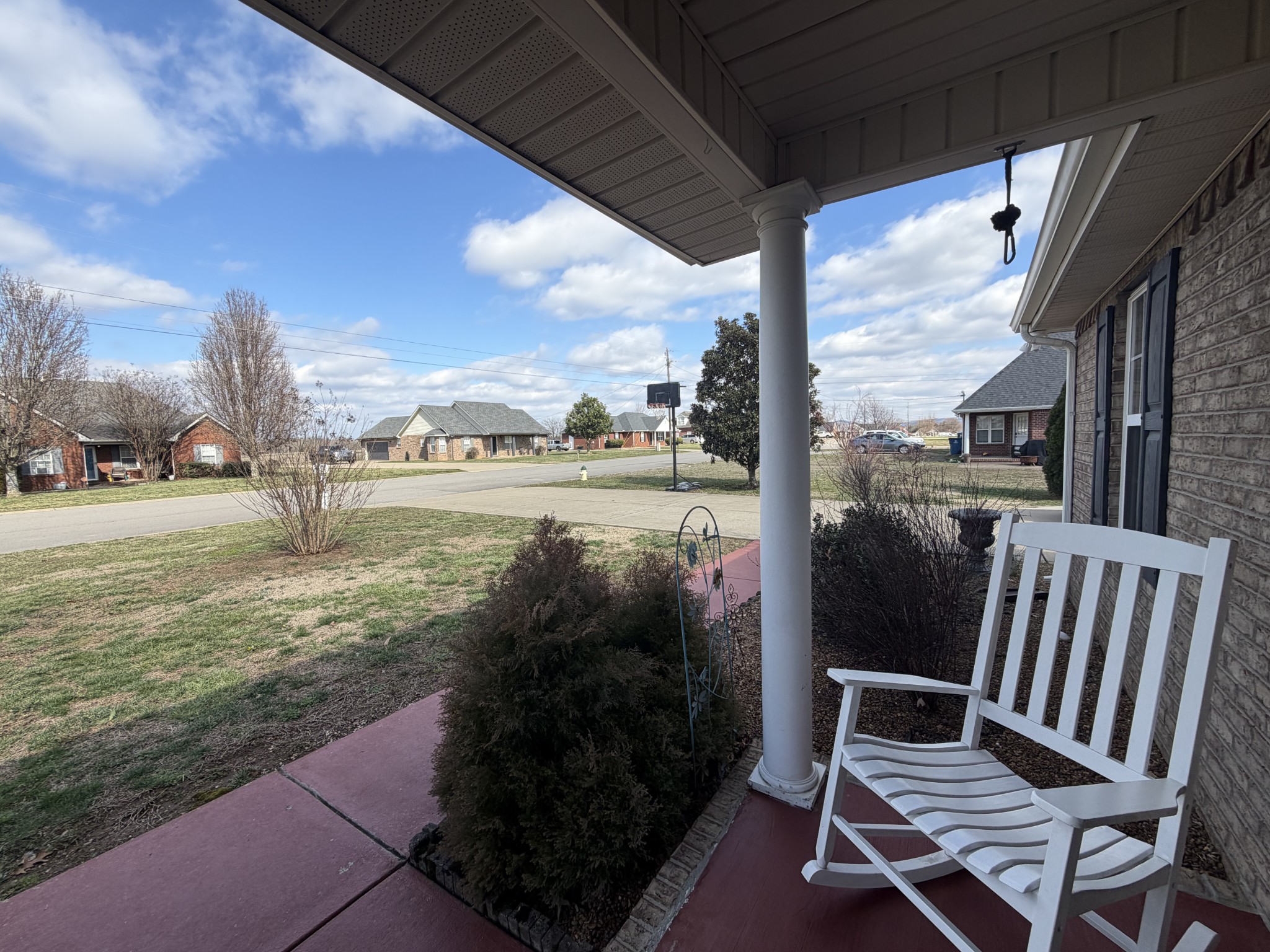2938 Ridgewood Drive Christiana, TN 37037 - Photo 47 of 66 a view of a patio with lawn chairs next to a yard
