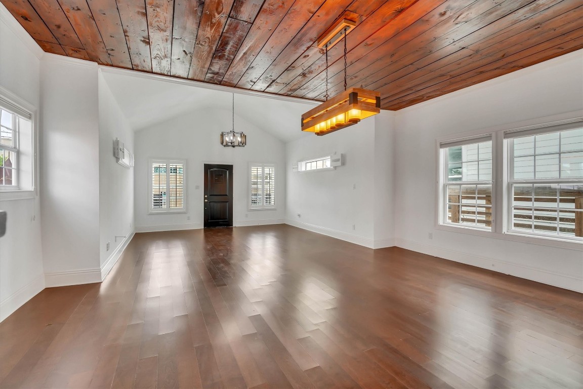 2405 Keene Street Houston, TX 77009 - Photo 4 of 45 a view of an entryway with wooden floor