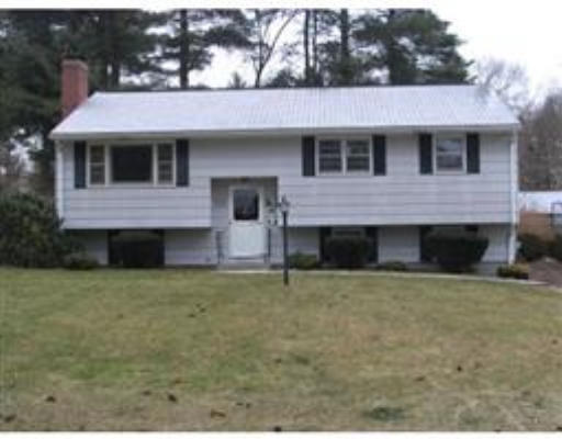 a front view of a house with yard