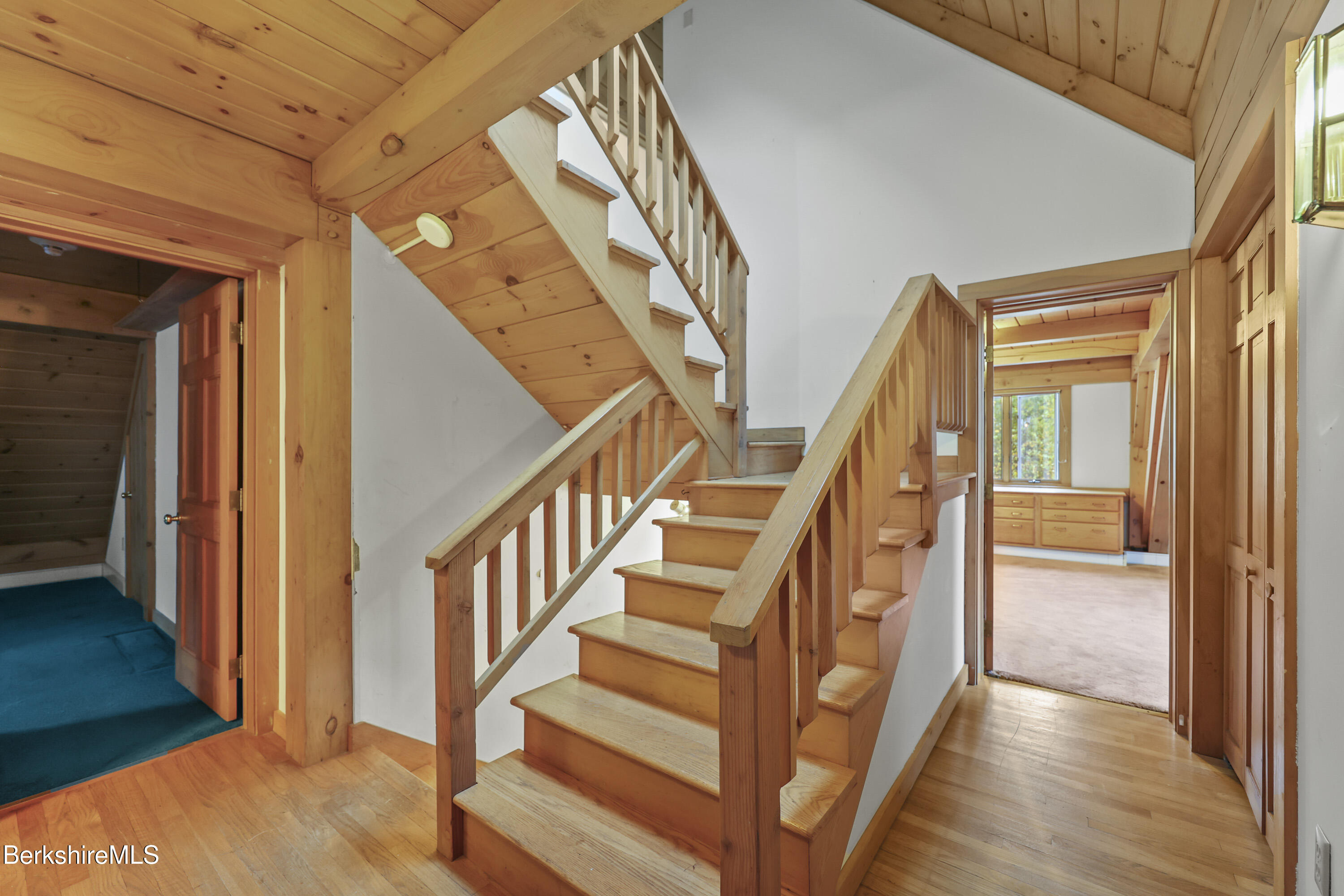 1030 Simonds Road Williamstown, MA 01267 - Photo 46 of 76 a view of an entryway with wooden floor and windows