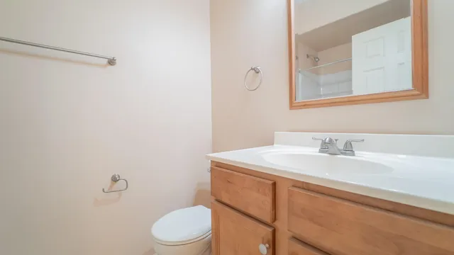 a close up of a shower