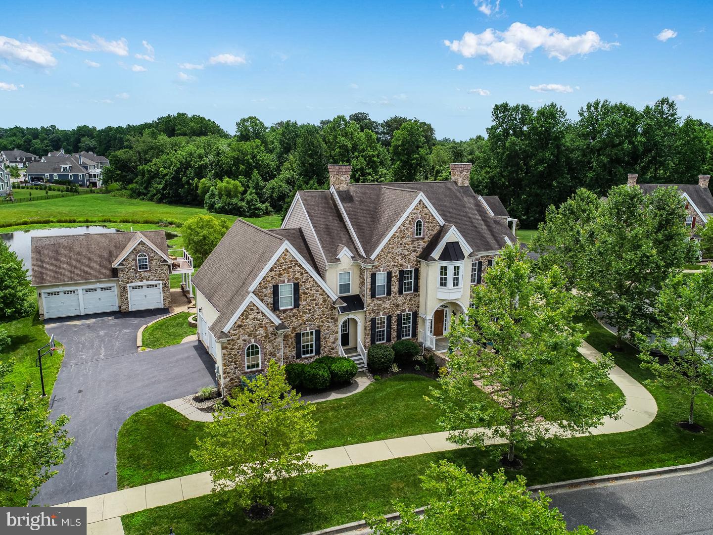 440 Spring Hollow Drive Middletown, DE 19709 - Photo 2 of 64 an aerial view of a house with a big yard