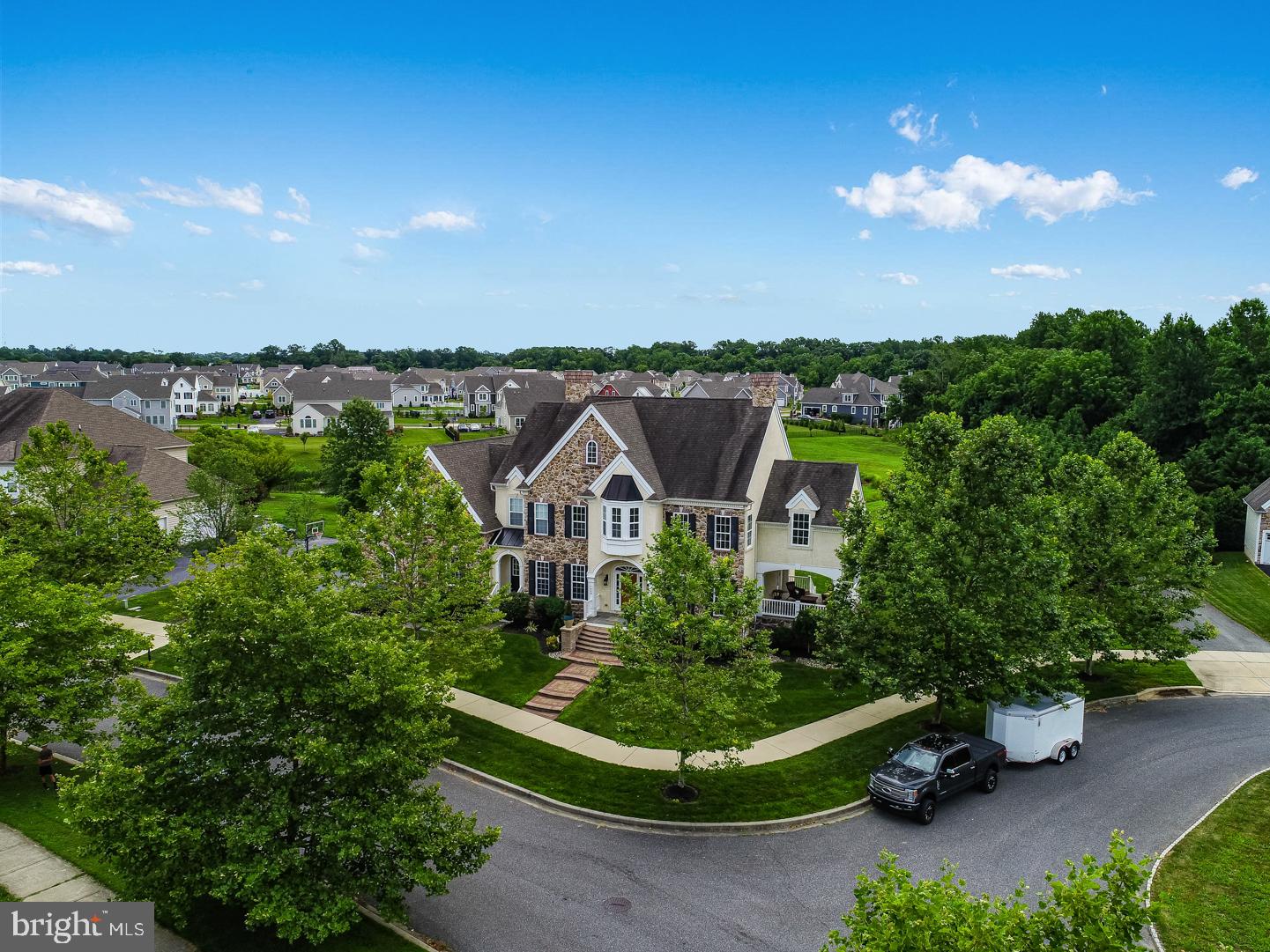 440 Spring Hollow Drive Middletown, DE 19709 - Photo 55 of 64 an aerial view of a house