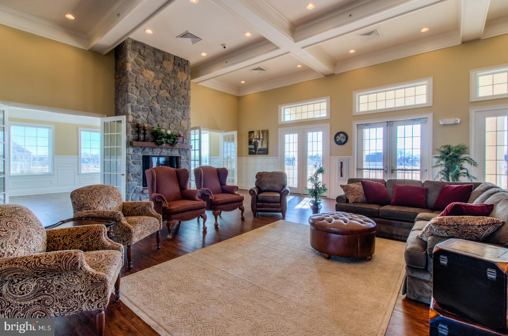 440 Spring Hollow Drive Middletown, DE 19709 - Photo 64 of 64 a living room with furniture and a fireplace