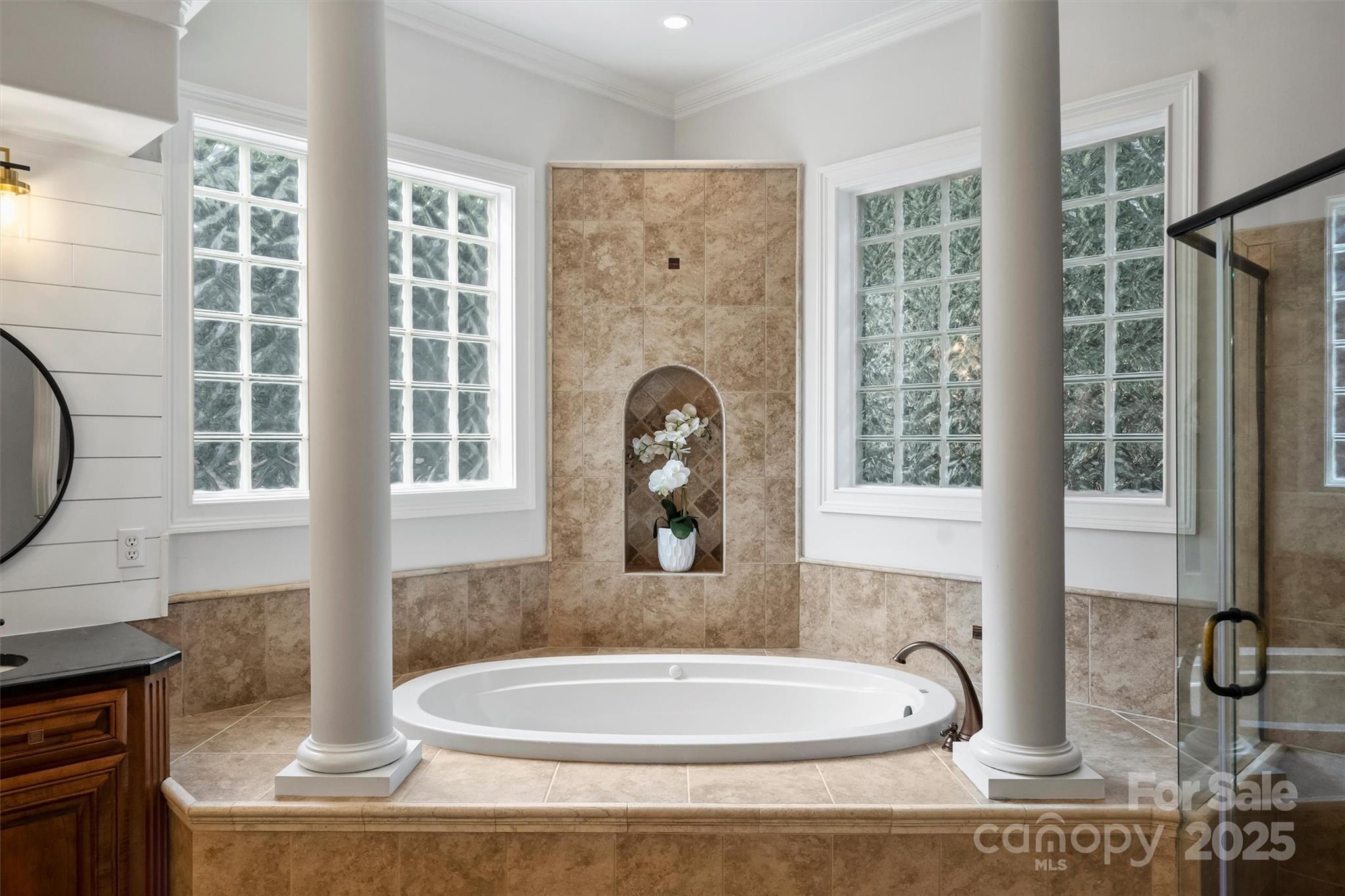 3284 Millstone Creek Road Lancaster, SC 29720 - Photo 25 of 48 a bathroom with a tub and a window
