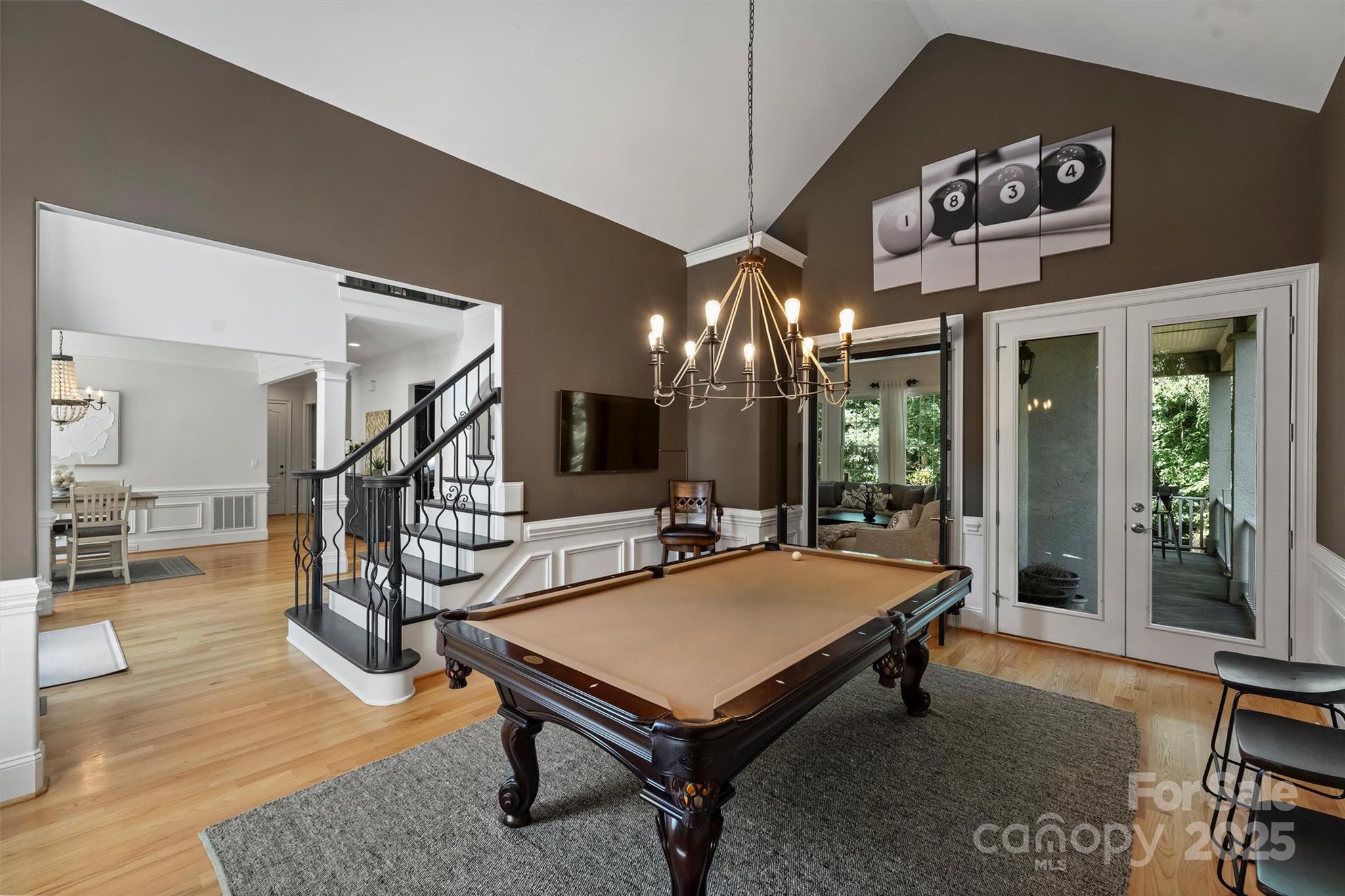 3284 Millstone Creek Road Lancaster, SC 29720 - Photo 8 of 48 a room with pool table and windows
