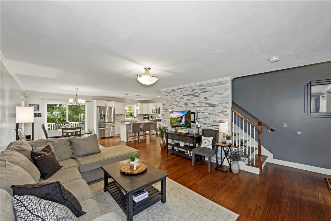 134 W Road Cumberland, RI 02864 - Photo 2 of 43 Open Concept Living, Dining and Kitchen