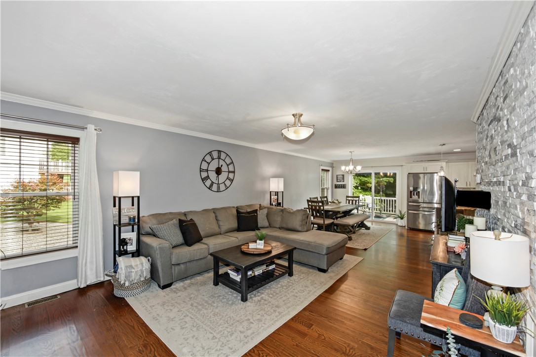 134 W Road Cumberland, RI 02864 - Photo 9 of 43 Open Concept Living, Dining and Kitchen