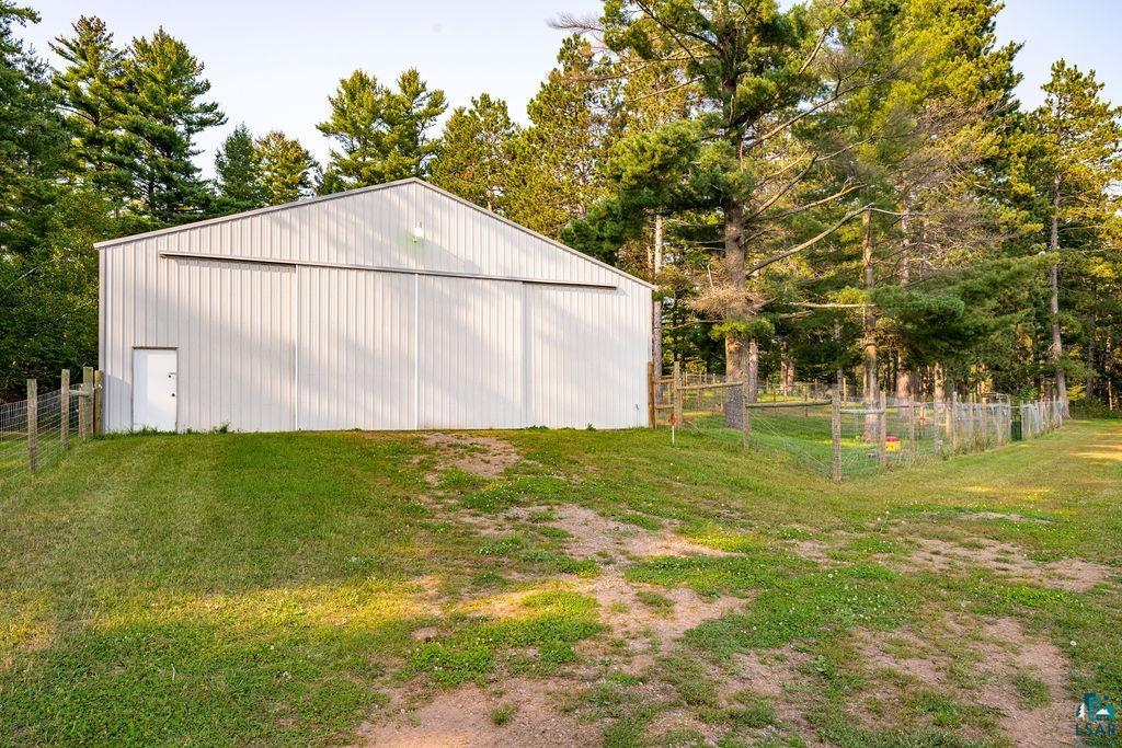3168 Pioneer Road Barnum, MN 55707 - Photo 43 of 46 Here is the 3rd, large outbuilding. This has been used previously for livestock and is set to go, with brand new richie waterers, and plumbed outside and inside with frost free spickets.