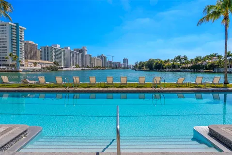 a view of a city from a balcony